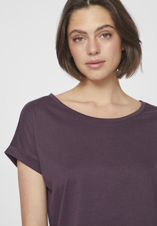 VIDREAMERS  - Basic T-shirt - plum perfect3