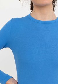 Soft Rebels SRFENJA - Pikkade varrukatega topp - palace blue