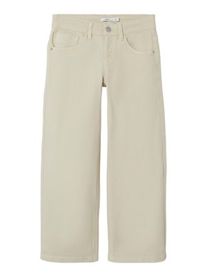 Name it NKFROSE WIDE PANT - Jeans Relaxed Fit - beige