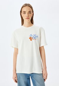 Koton T-shirts print - beige