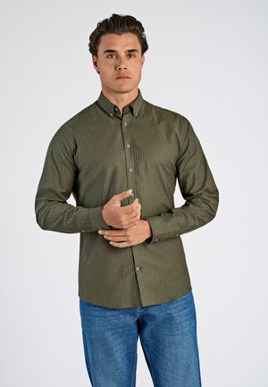 Lindbergh STRIPED   - Camisa - army