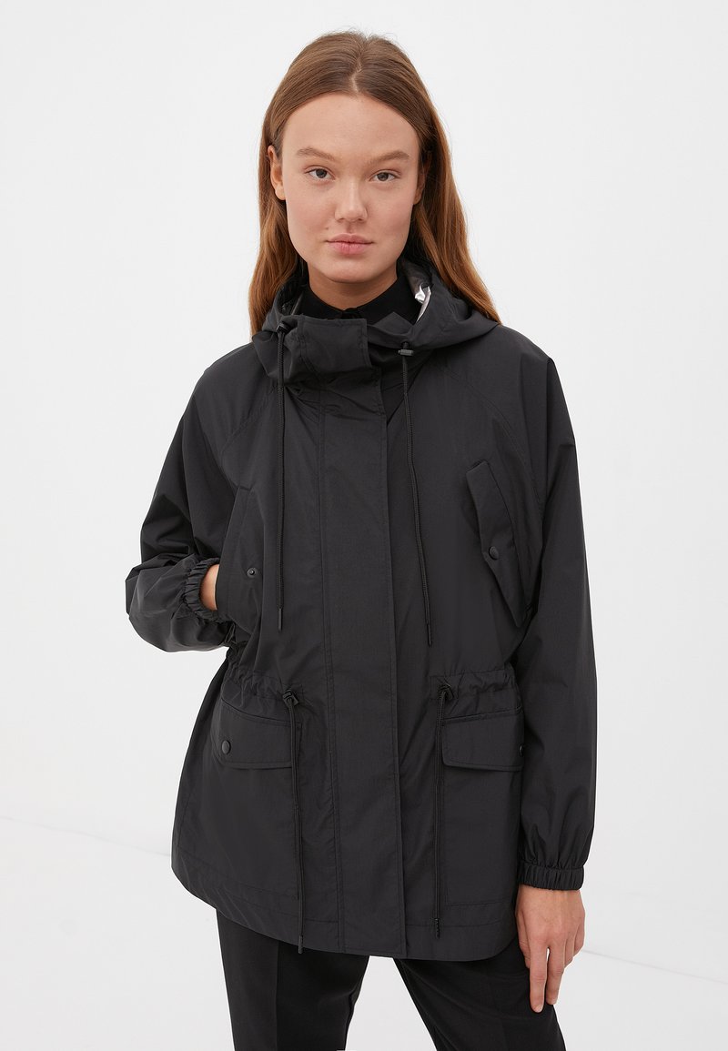 Damen Leichte Jacken | Finn Flare Outdoorjacke black/schwarz - UZ04902 Damen Leichte Jacken | Finn Flare Outdoorjacke black/schwarz - UZ04902