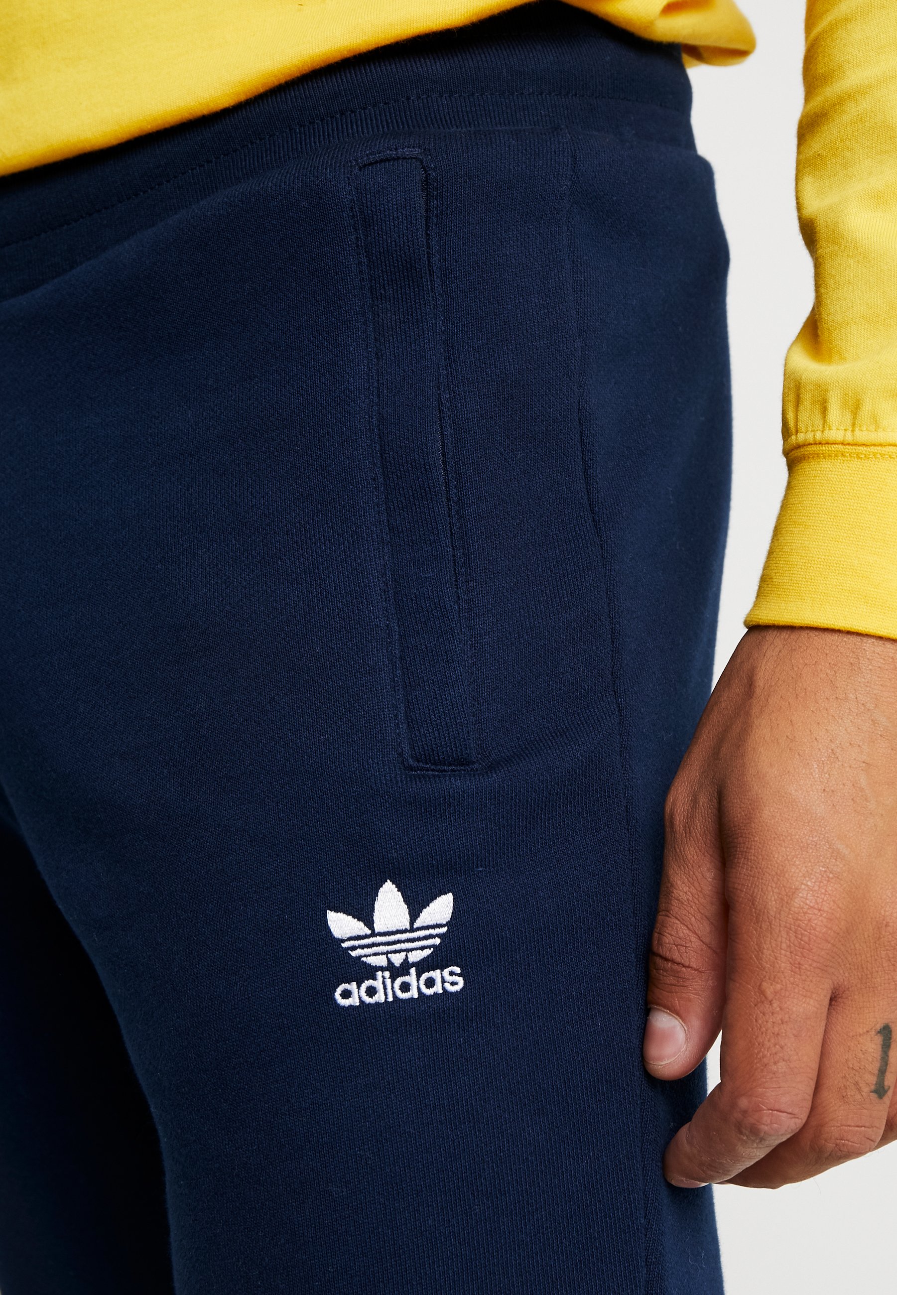 adidas originals navy tracksuit