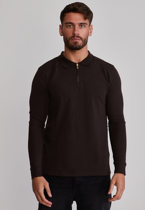 LS ZIP  - Hosszú ujjú felső - brown