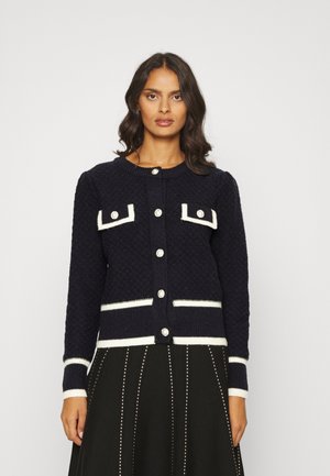 CASSIOPEE GILET MAILLE - Kofta - noir