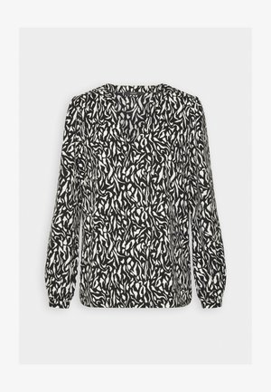 Esprit Collection Tops ar garām piedurknēm - black