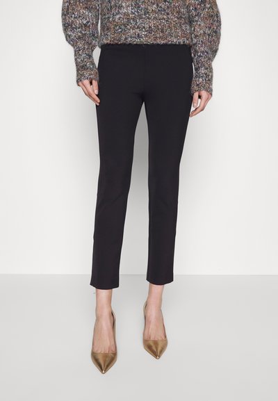 Veronica Beard ZIP BACK PANT - Παντελόνι - black