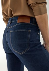 Massimo Dutti Jeans slim fit - dark blue