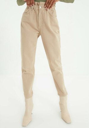 Jeans Tapered Fit - beige