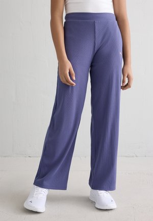 VIBE RIBBED PANTS UNISEX - Pantaloni sportivi - blue crystal