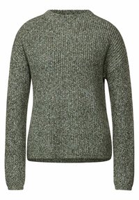 Street One Stickad tröja - dark green