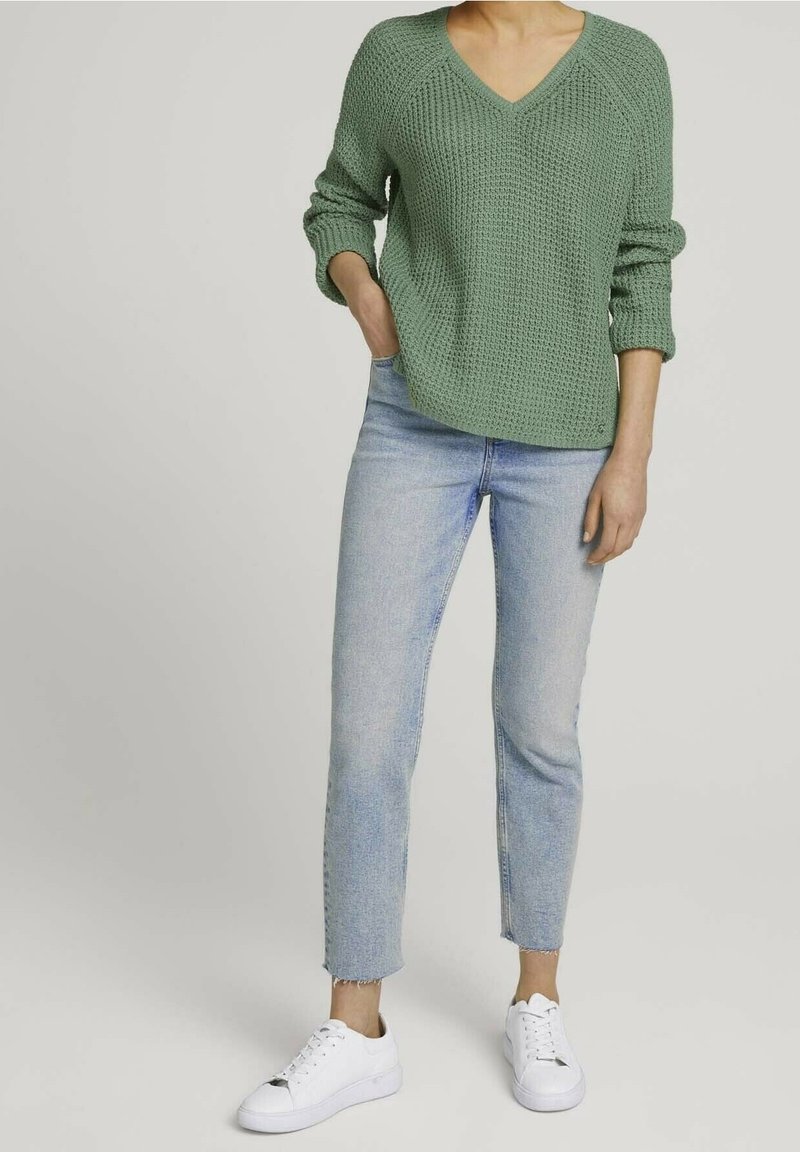 TOM TAILOR DENIM Jumper mint (Pre-owned) Zalando