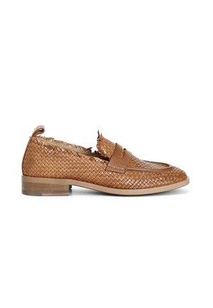 Scarpe senza lacci - cuoio