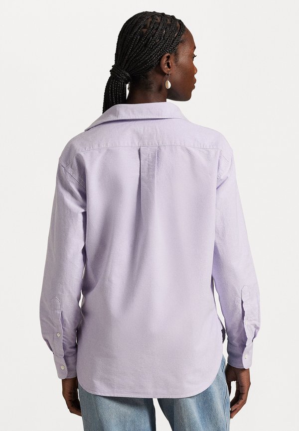 RELAXED FIT COTTON OXFORD SHIRT - Button-down blouse - sky lavendar3