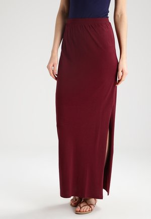 Maxi sukně - bordeaux