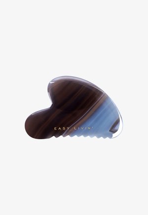 GUA SHA AGATE STONE - Gesichtspflege Zubehör - blue