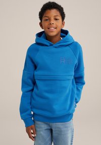 WE Fashion BLUE RIDGE - Pulover s kapuco - blue