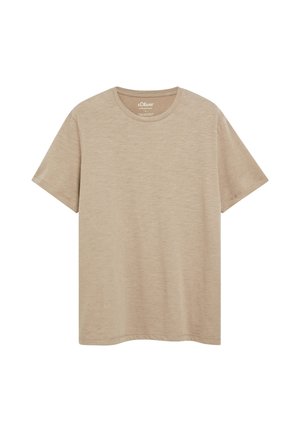 s.Oliver, T-SHIRT - T-shirt basic - hellbraun