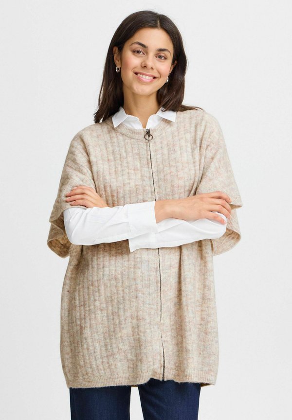 FRSANNY - Cardigan - limestone melange