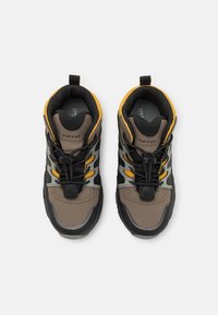 Geox MAGNETAR BOY ABX - Botines con cordones - brown/dark yellow
