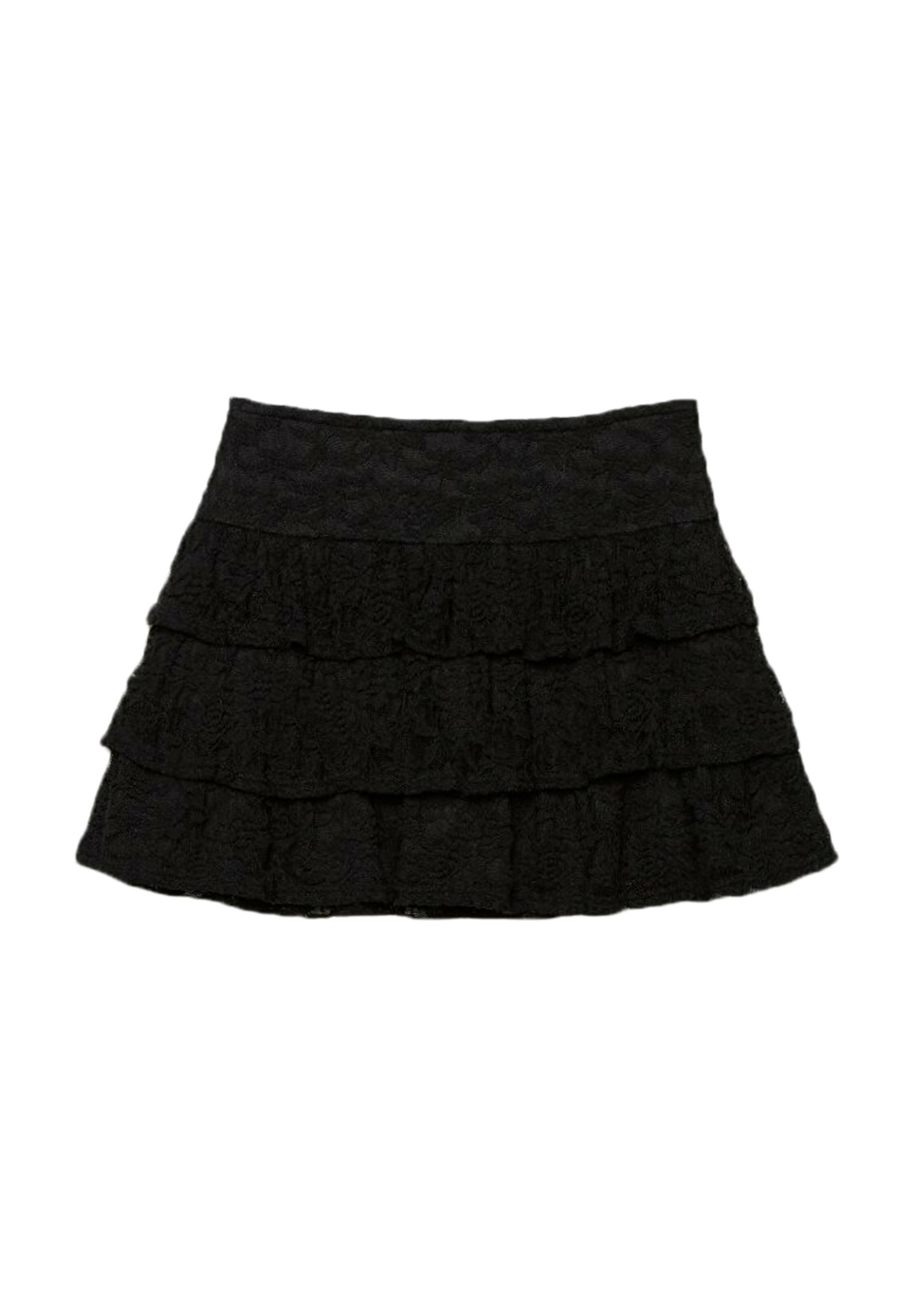 Flowing mini skirt