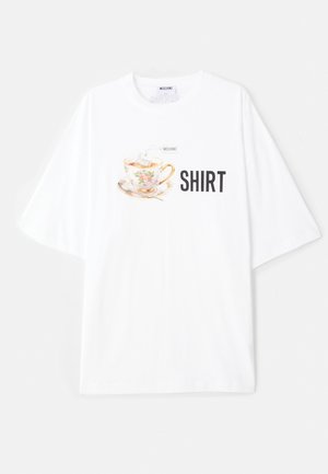 MOSCHINO TEA TIME - T-shirt imprimé - multi-coloured/white