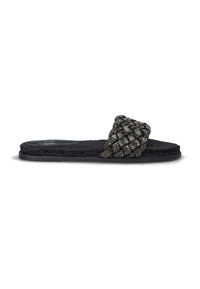 Pantolette flach - black