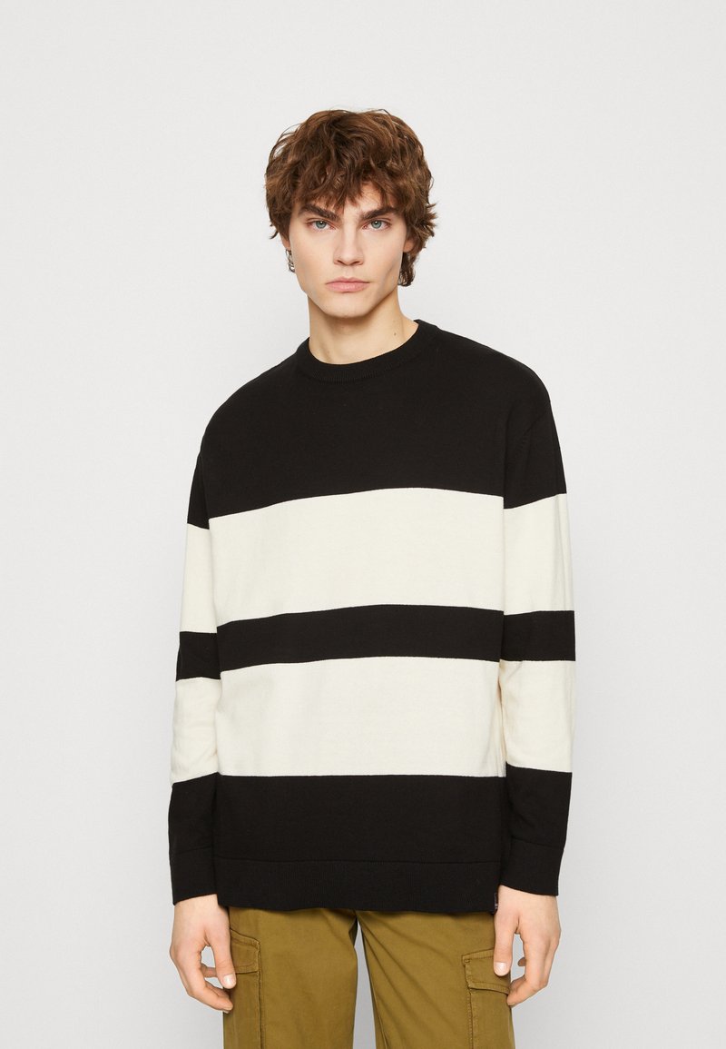Only & Sons ONSCOBY BLOCK CREW Jumper black Zalando.co.uk