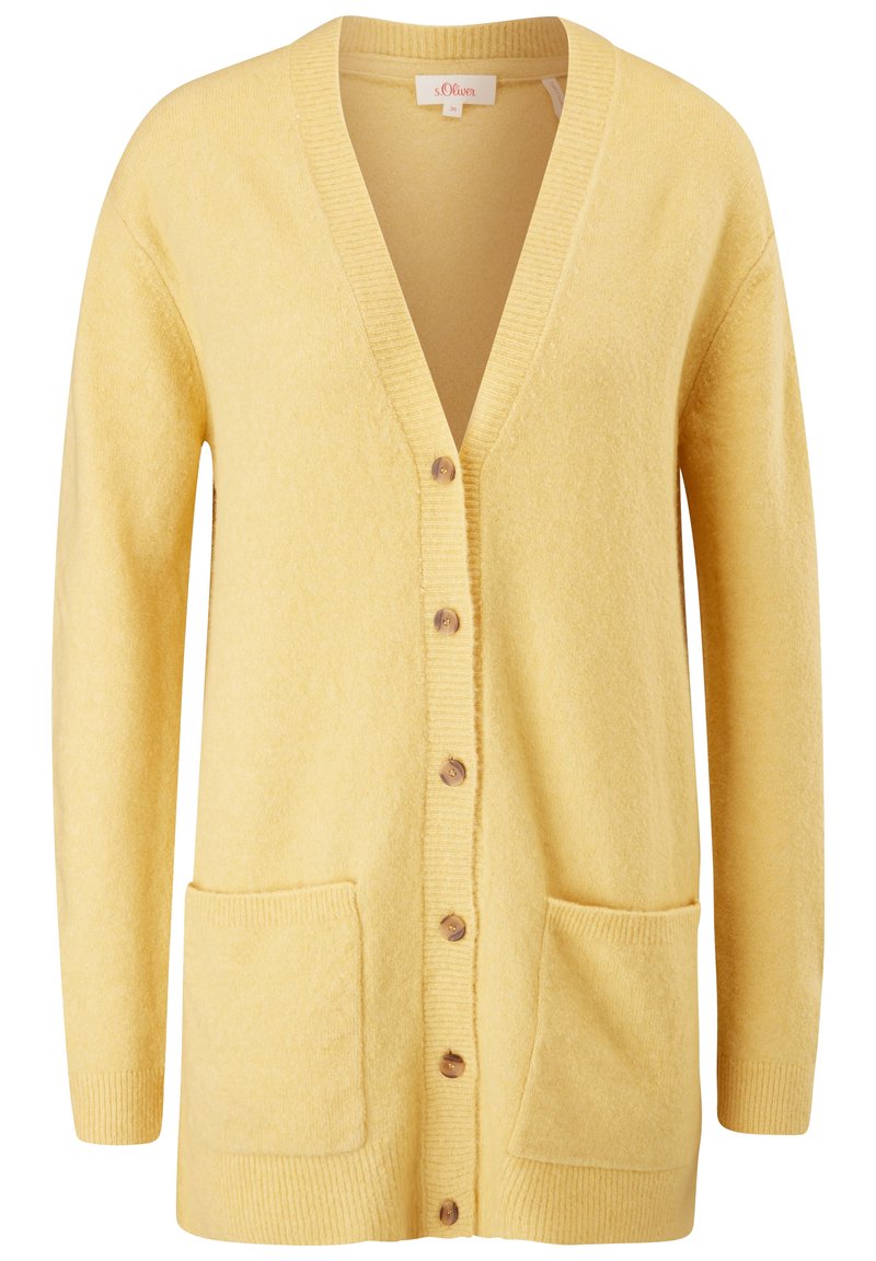Damen Strickjacken | s.Oliver Strickjacke buttercup yellow/gelb - EM94151 Damen Strickjacken | s.Oliver Strickjacke buttercup yellow/gelb - EM94151