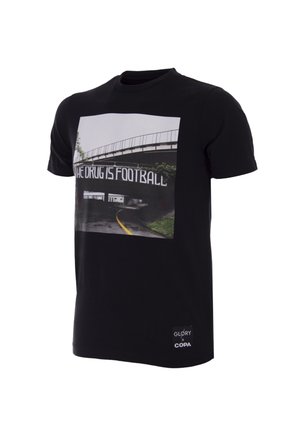GLORY  THE DRUG IS FOOTBALL - T-shirt print - black