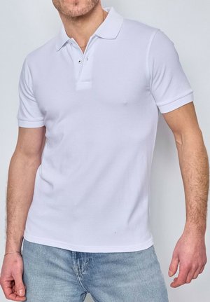 MANCHES COURTES - Polo - blanc