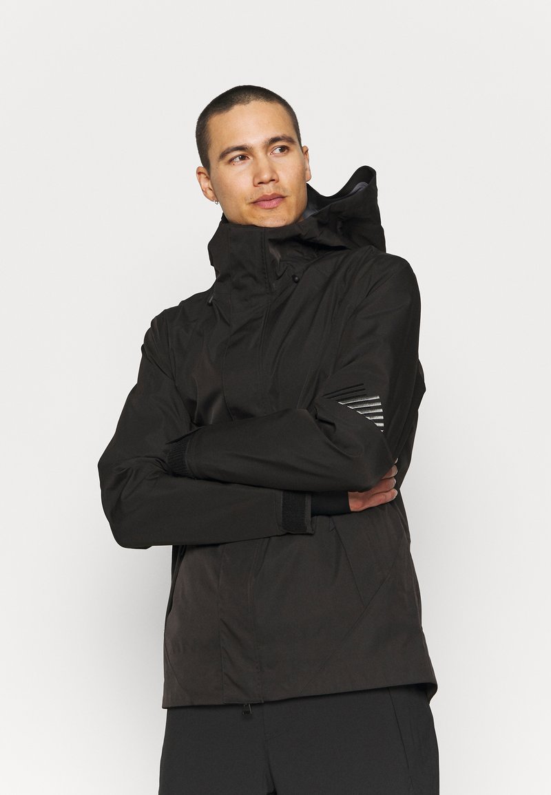 Superdry ALPINE PRO SHELL JACKET Nepropusna jakna black/crno