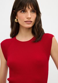adL TOP - Jednoduché tričko - claret red