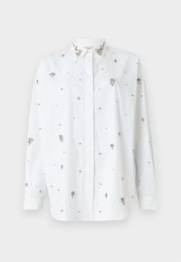VATAN SHIRT - Blúzka so zapínaním na gombíky - bright white