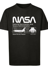 F4NT4STIC NASA CLASSIC SPACE SHUTTLE - Triko s potiskem - black