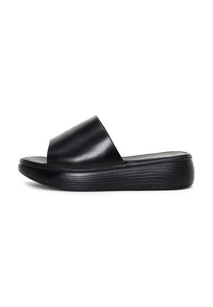 Muiltjes met hak - black