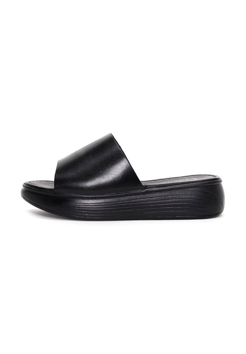 Derimod Ciabattine con tacco - black