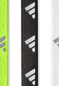 adidas Performance HAIRBANDS - Other accessories - lucid lemon weiß silber reflektierend
