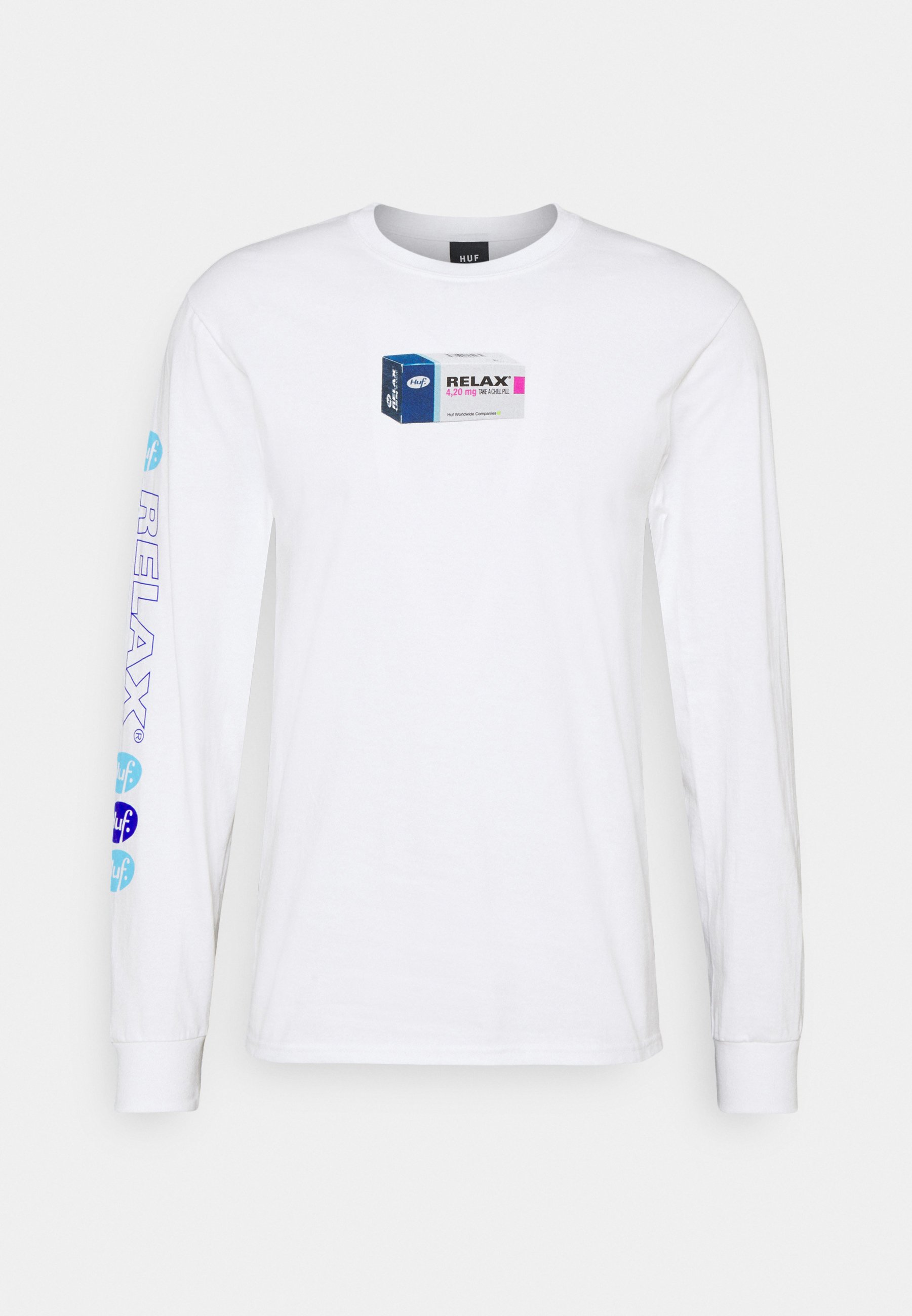 T-shirts manches longues Homme | Spullover Head Classic H Longues Manches  White | Huf » Ritam Kulturizma