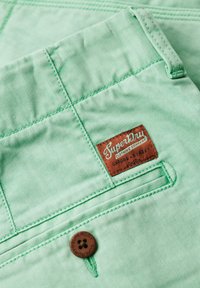 Superdry & Co OFFICER - Shorts - mint turquoise
