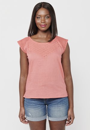 Bluse - coral