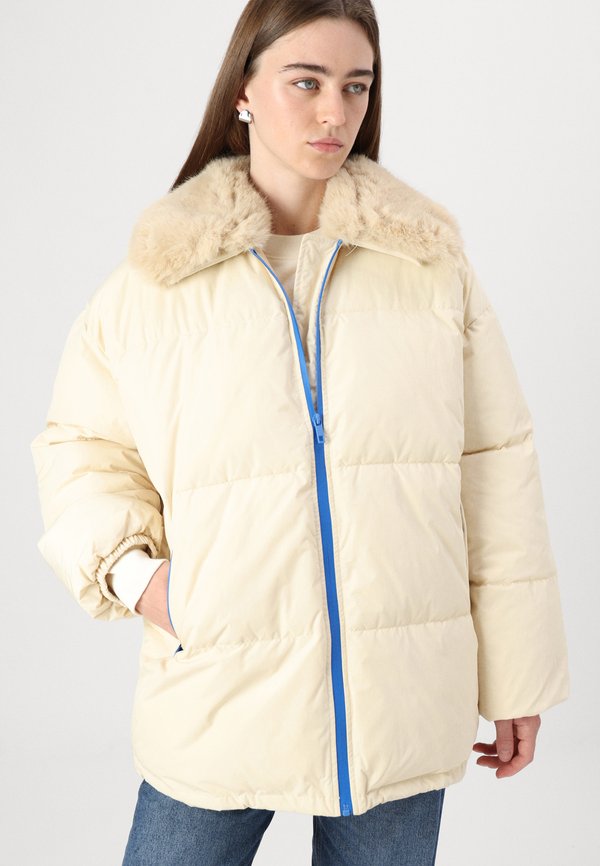 LUIS TECHNICAL - Winter coat - créme brulèe3