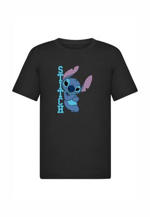 LILO AND STITCH - POSING - Print T-shirt - black