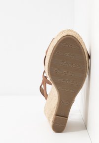 TOM TAILOR Sandalen met hoge hak - cognac