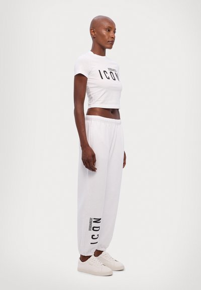 DSQUARED2 ICON ICON - Donji dijelovi trenirke - white