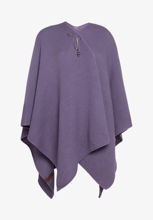 Knit Factory JAZZ - Poncho - violet