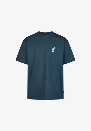 Iriedaily, IRIEDAILY T-SHIRT COUCHBOY - Print T-shirt - dark orion