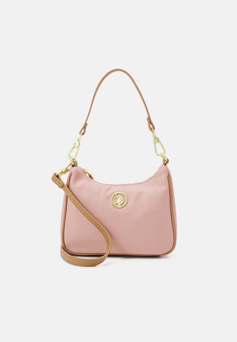 U.S. Polo Assn. HOUSTON MINI HOBO BAG Handbag rose/tan/pink Zalando