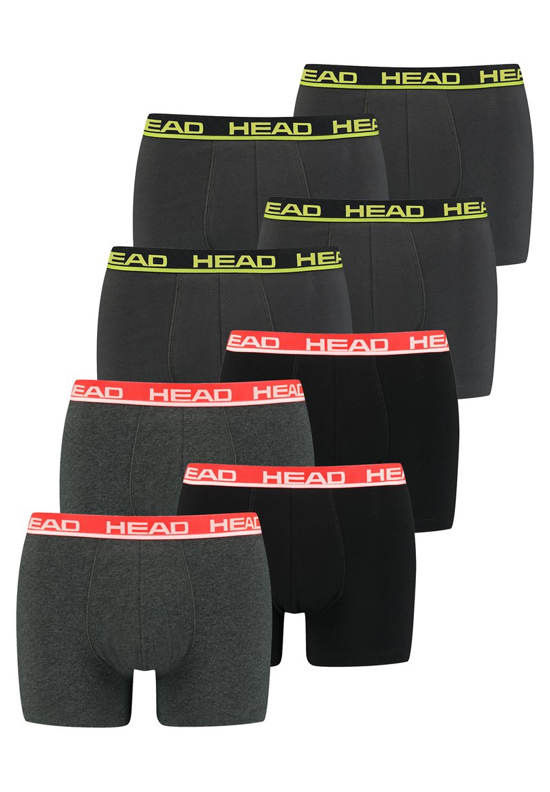 Herren Unterhosen | Head 8 PACK Panties phantom lime grey red/dunkelbraun - AA12568 Herren Unterhosen | Head 8 PACK Panties phantom lime grey red/dunkelbraun - AA12568