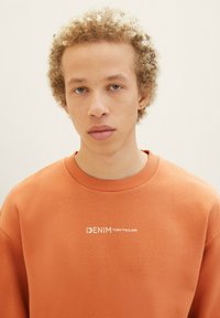 TOM TAILOR DENIM Felpa - soft autumn rust